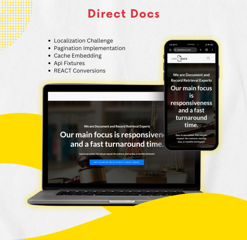 Direct Docs Eleciam Portfolio