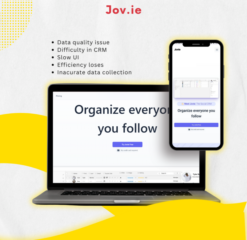 Jov.ie Eleciam Portfolio